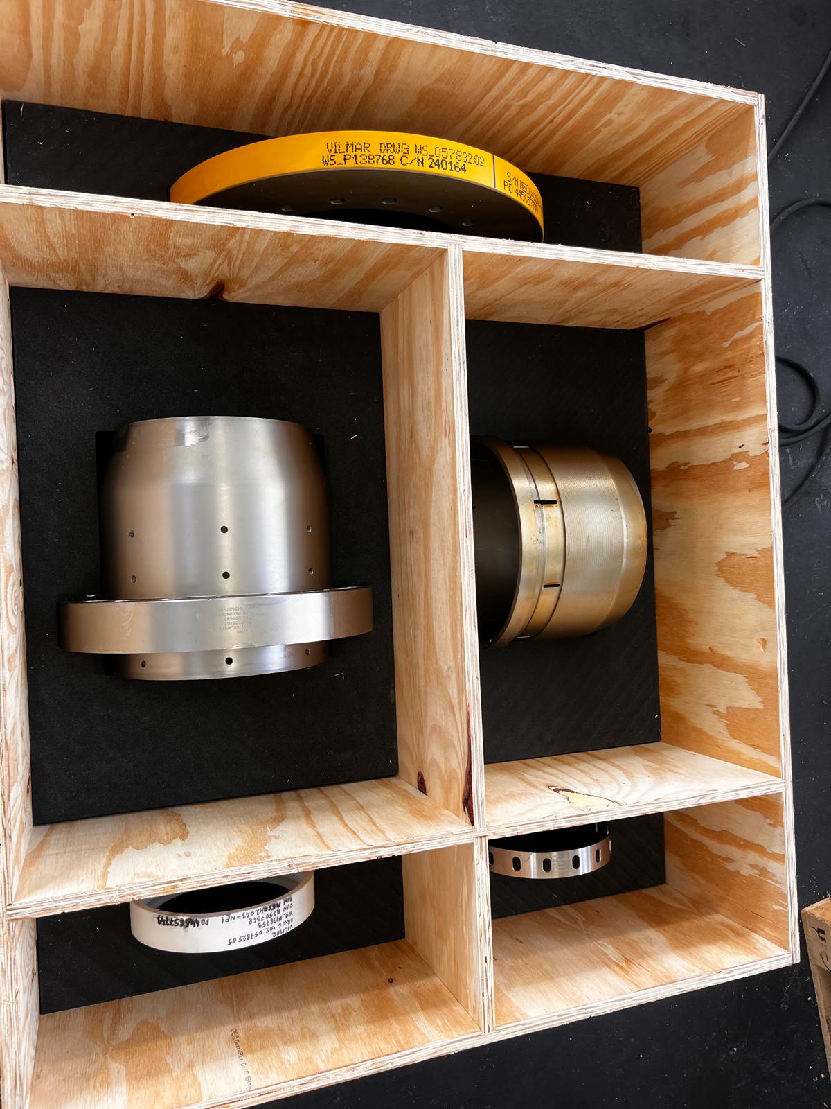 Ambalare și fixare produse în lăzi din lemn