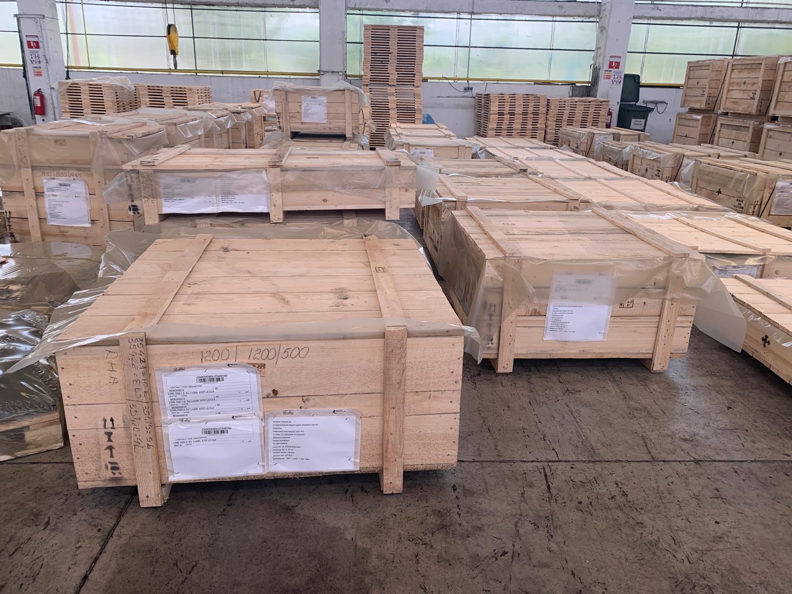 Lăzi din lemn pentru ambalare industrială